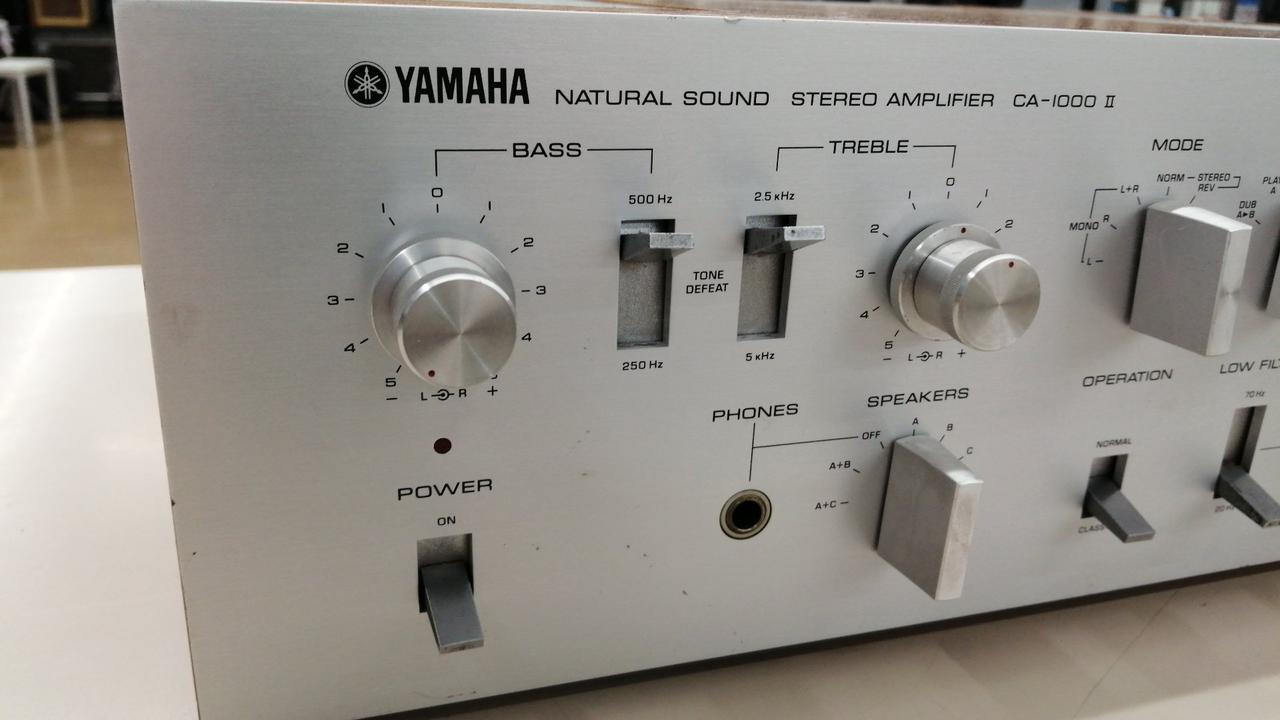 YAMAHA CA-1000IIプリメインアンプ ヤマハ(YAMAHA)|プリメインアンプ/CA-1000 Ⅱ|HARDOFFオフモール