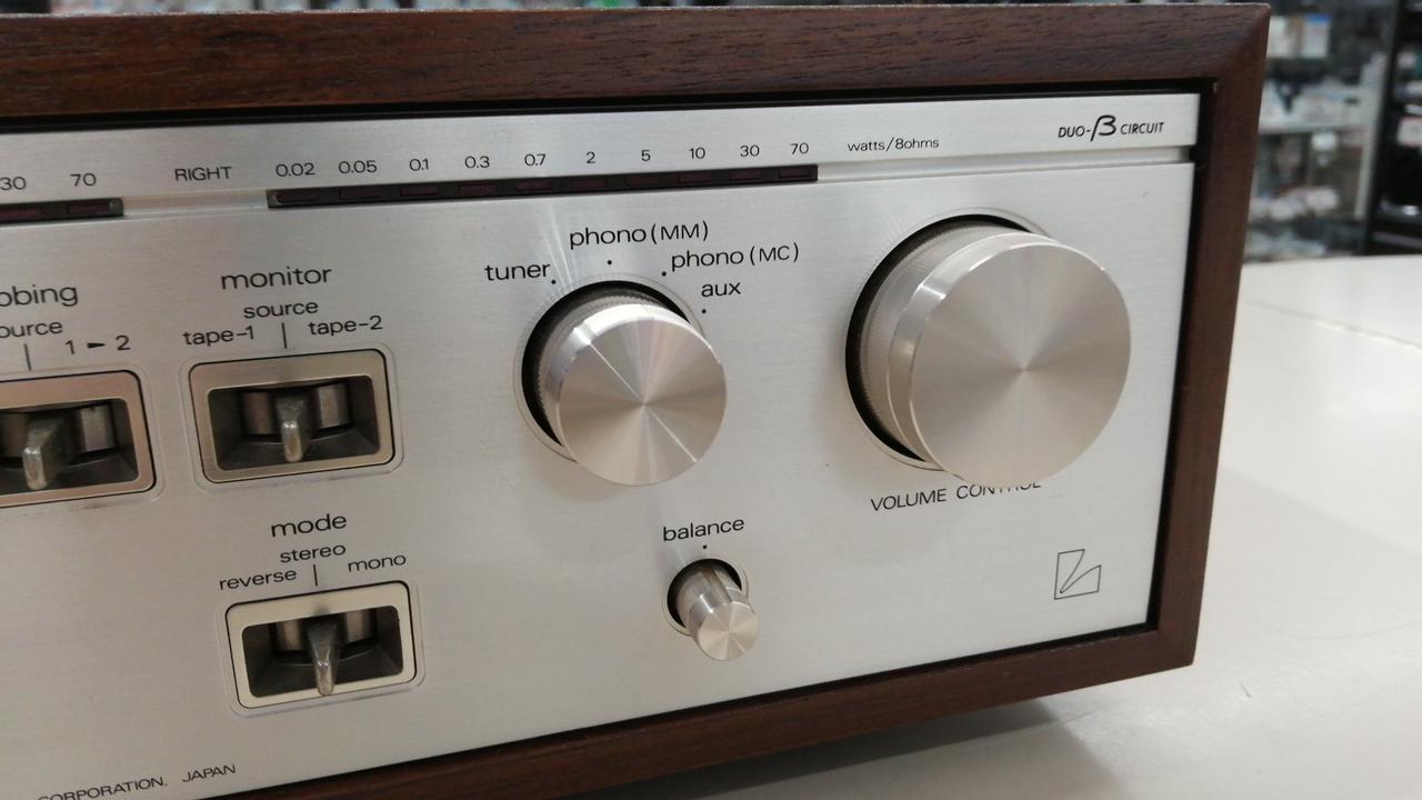 LUXMAN 　プリメインアンプ 　L-45A Luxman L-45Aを試聴～(笑) しつこい位にラックスマン(笑) - うに