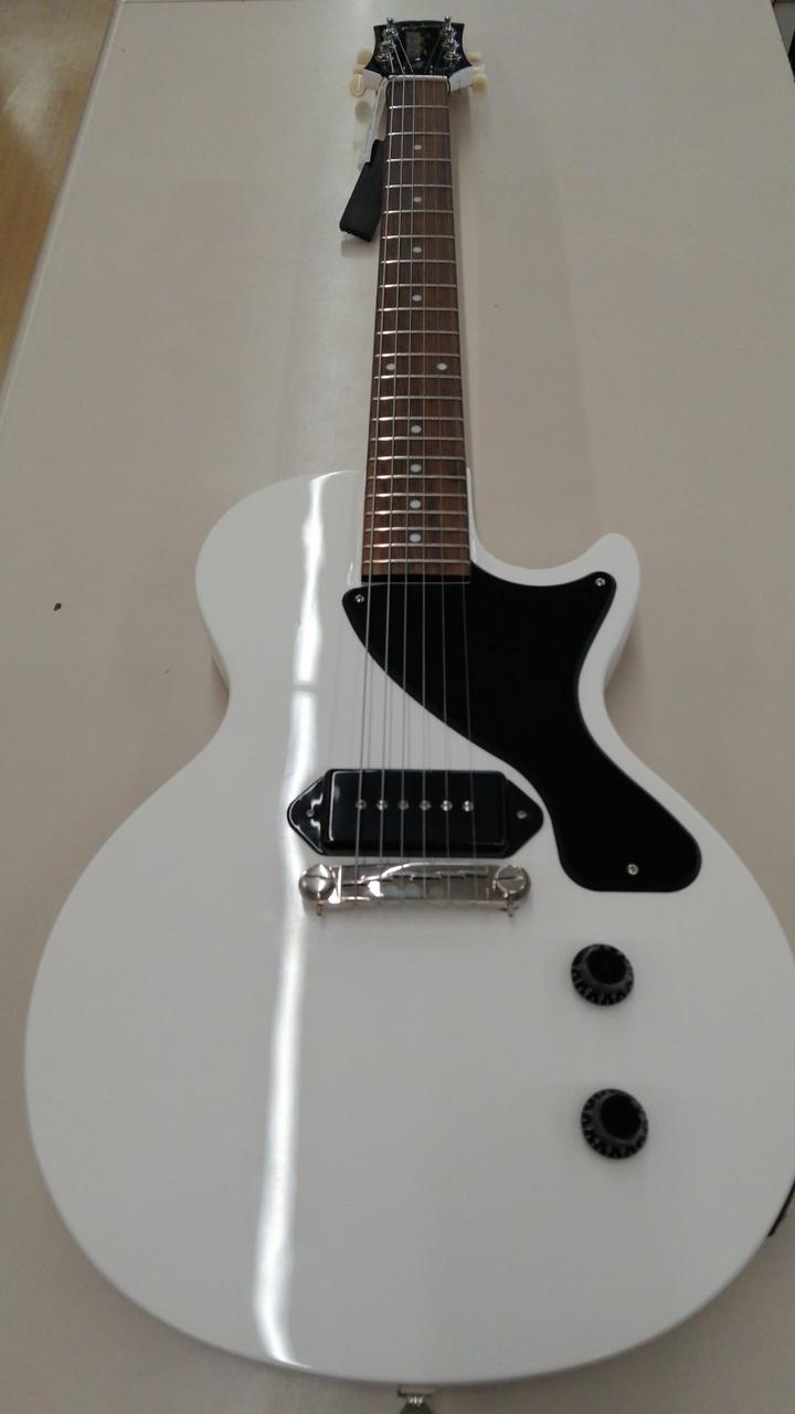 美品 Epiphone Les Paul Junior DC エレキギター Epiphone Les Paul Junior Heather Poly (ヘザーポリー) エレキギター