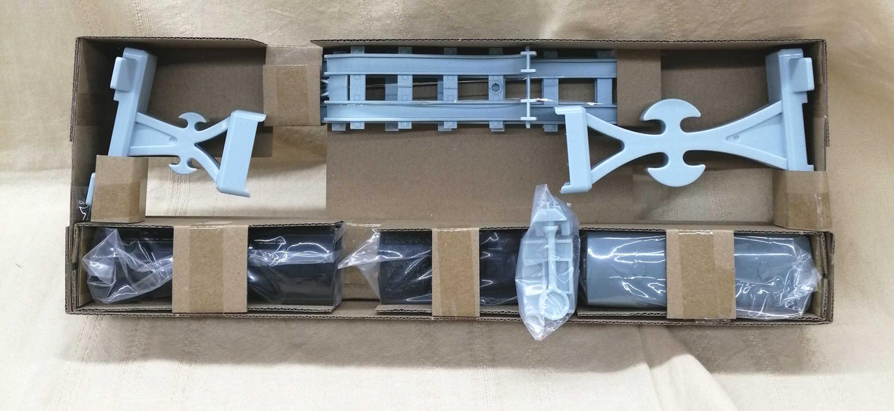 プラキッズは車両内です