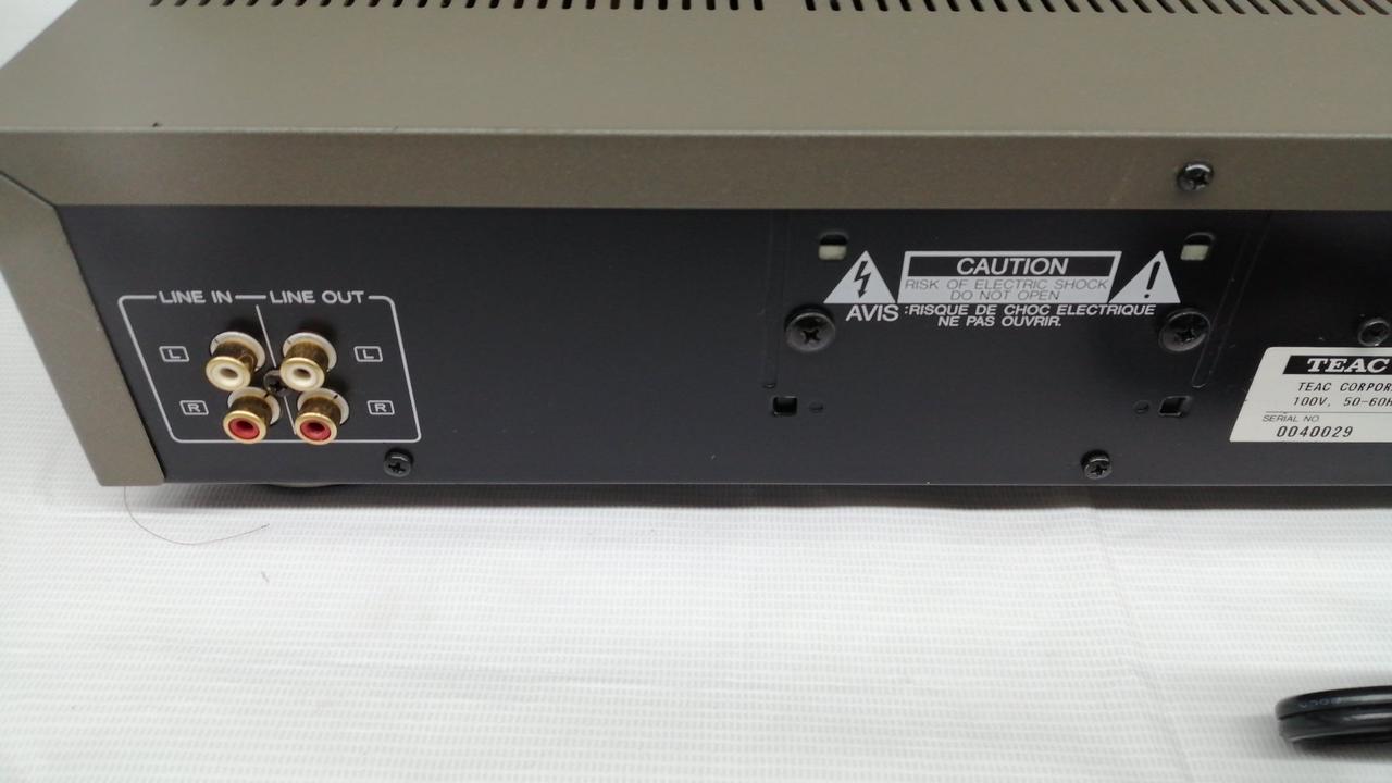動作品 TEAC RW-02USB CDレコーダー ティアック Yahoo!オークション -「teac cdレコーダー rw-02」(CDデッキ