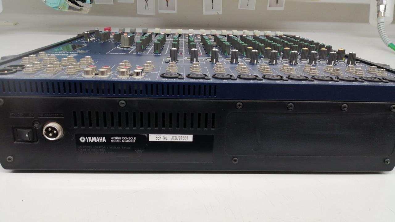 【動作品】YAMAHA MG166CX アナログミキサー ケース付き アナログミキサー yamaha MG166CX ハードケース付き - メルカリ