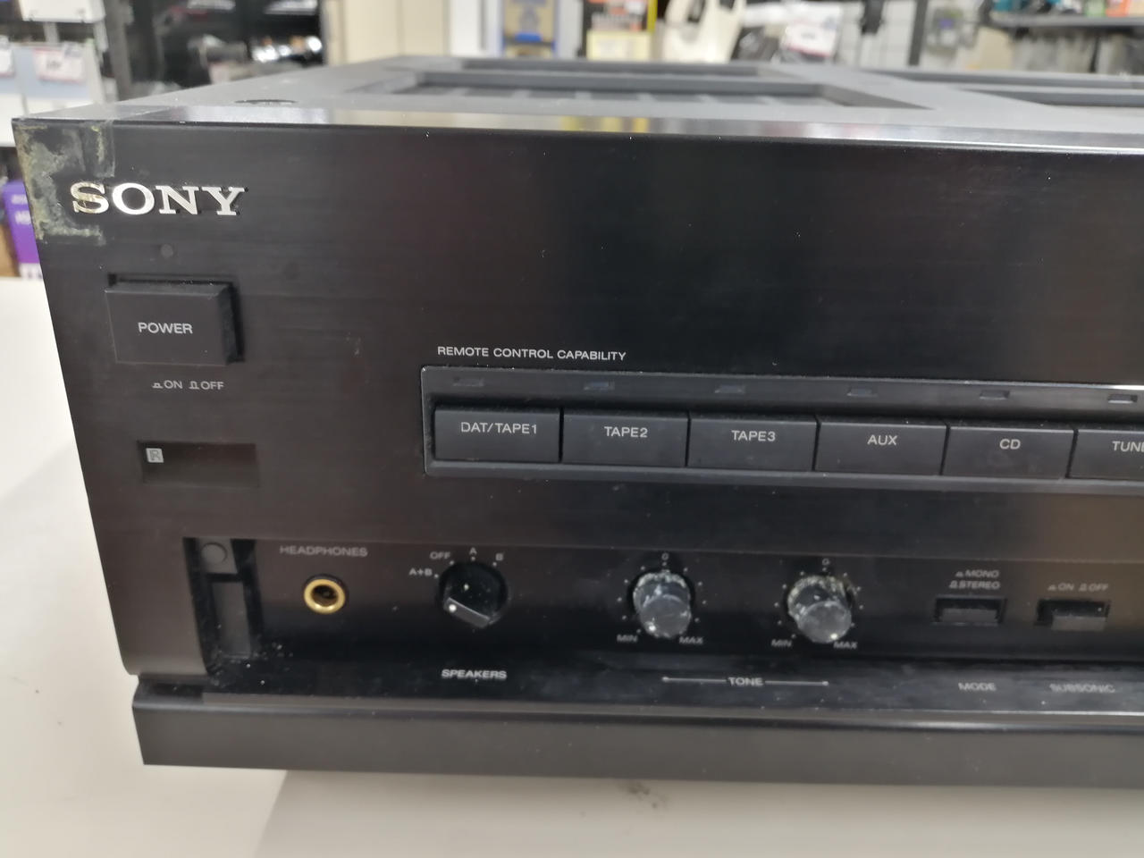 SONY プリメインアンプ　TA-F555ESR ソニー　オーディオ SONY(ソニー):TA-F555ESR】のオーディオ買取実績 | 出張買取