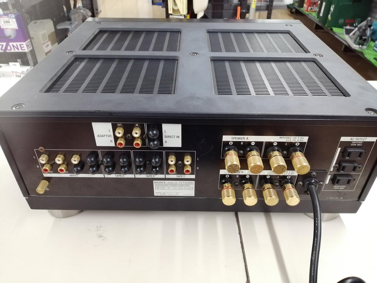 SONY TA-F555ESA プリメインアンプ ソニー ソニー SONY TA-F555ESA プリメインアンプ @26267 / 中古