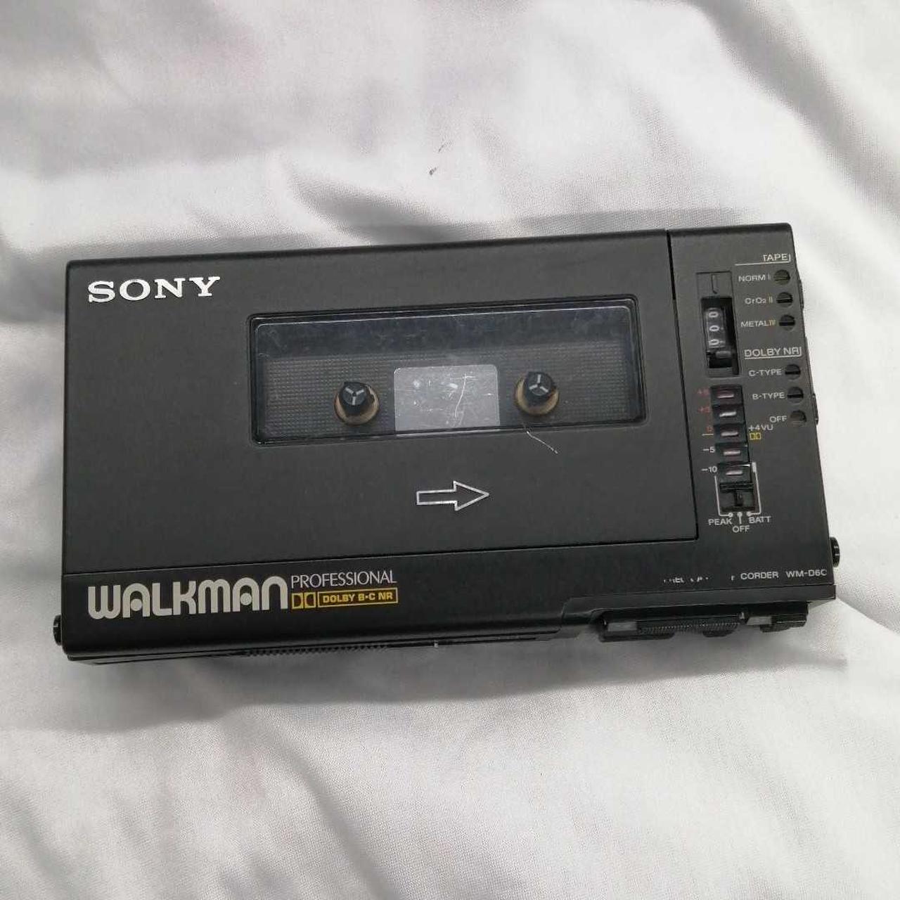 【通電確認済】ソニー カセットウォークマン Walkman WM-D6C O*y様 SONY WALKMAN PROFESSIONAL WM-D6C ジャ Sony Walkman