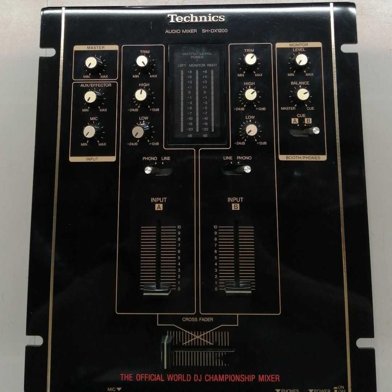 Technics SH-DX1200 DJミキサー オーディオミキサー 概要 DJ用オーディオ・ミキサー SH-EX1200 | ミニコンポ
