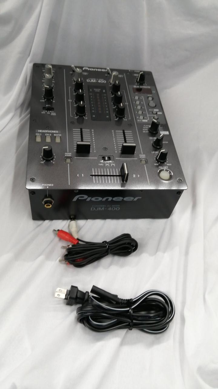 Pioneer DJM-400 DJミキサー 本体 PIONEER/DJミキサー/DJM-400 -DJ機材アナログレコード専門店