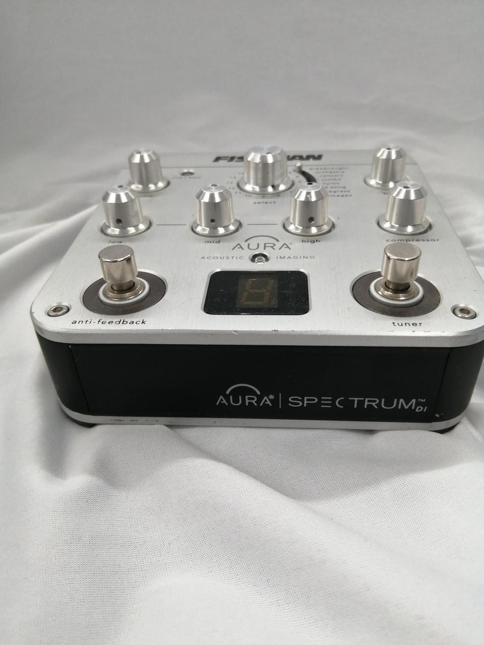 FISHMAN Aura Spectrum DI プリアンプ 箱他あり Fishman Aura Spectrum