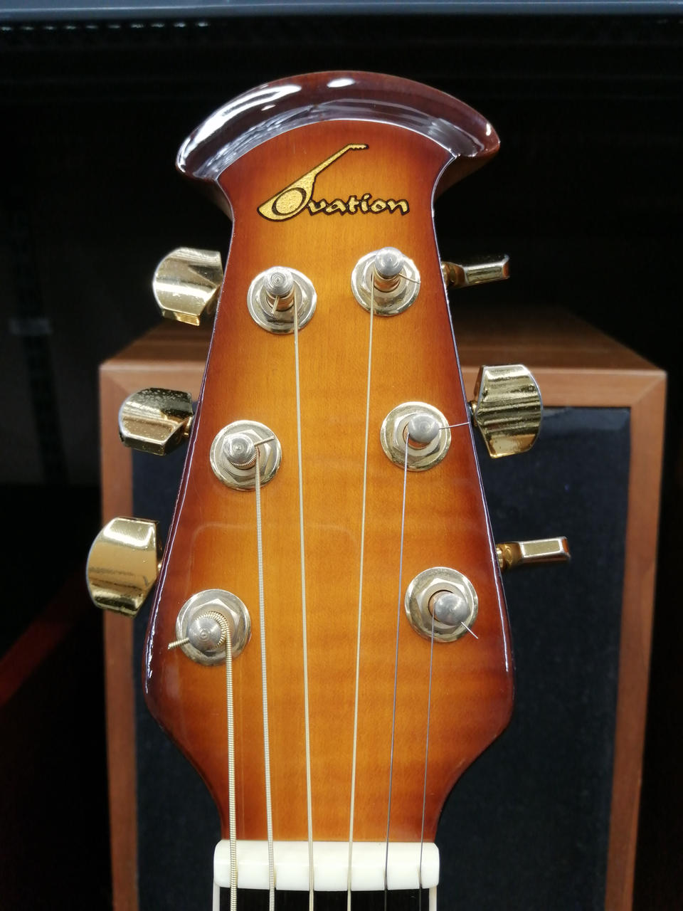 オベ−ション、エレキアコースティックギター オレンジ/ブラウン オベーション(OVATION)|エレアコ|HARDOFFオフモール（オフモ