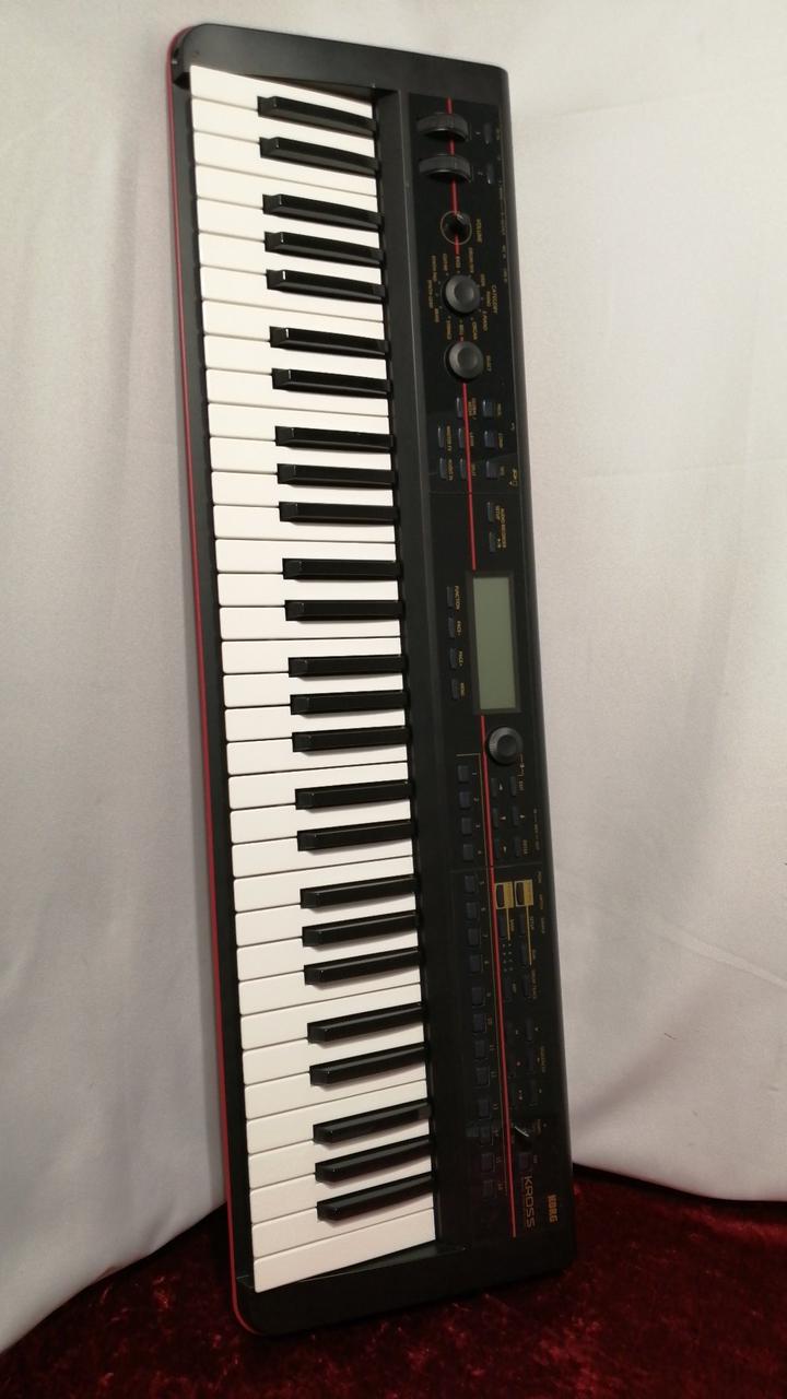 【動作良好】KORG KROSS-61 シンセサイザー コルグ レビュー】KORGの最新シンセ「KROSS」を試す。電池駆動もOK