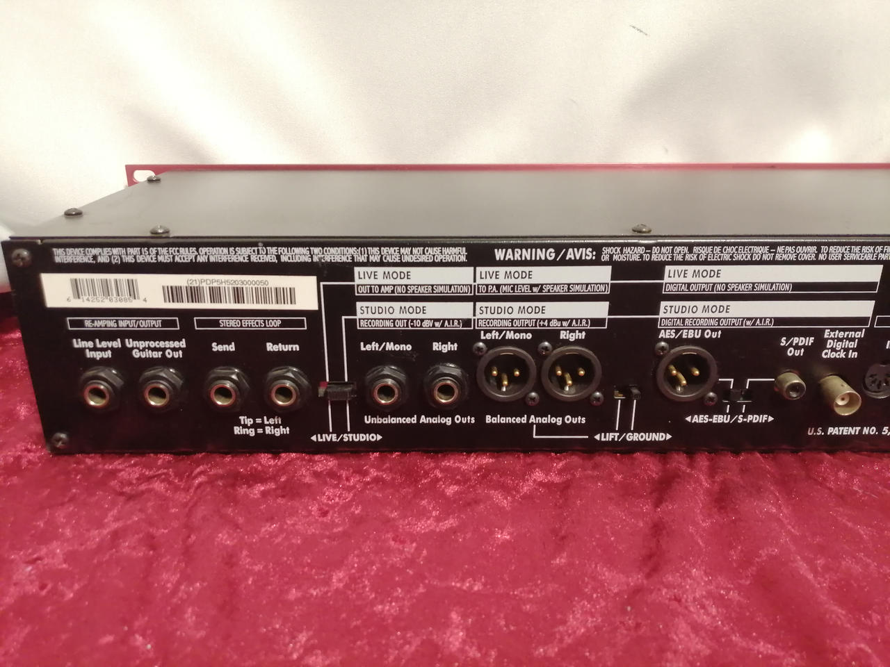 LINE6 型番：POD PRO エフェクター