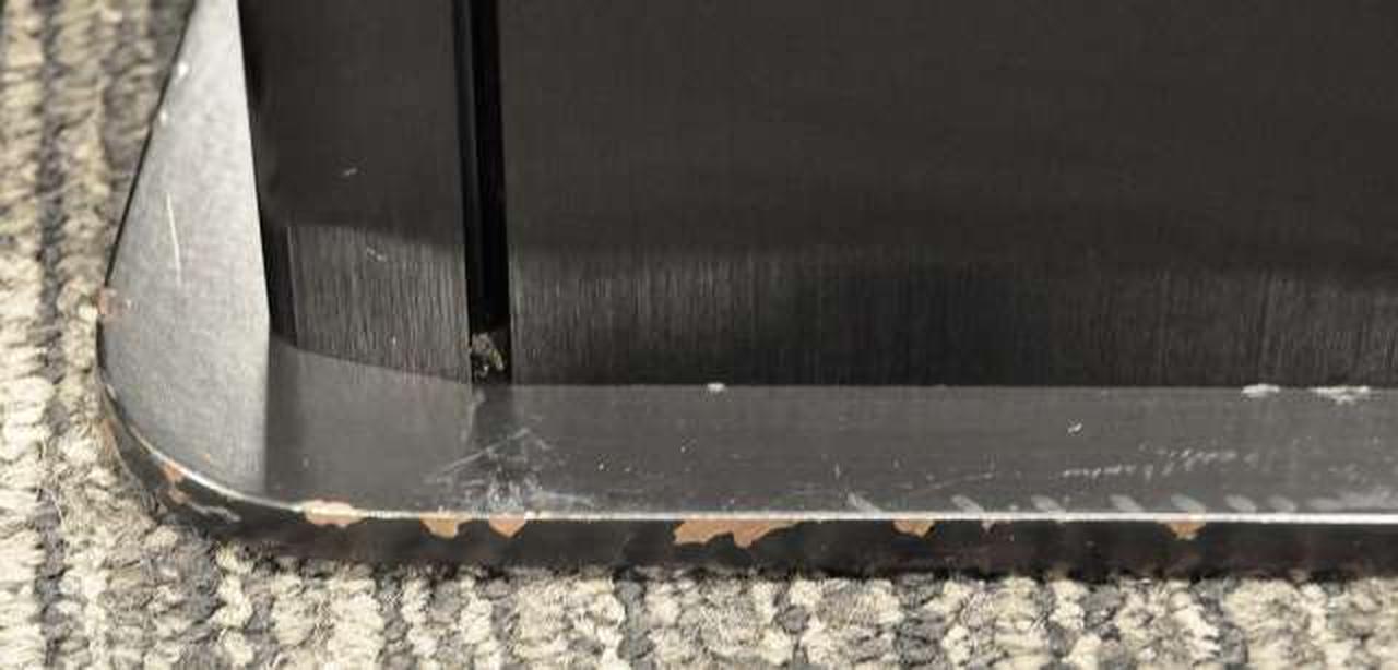 ボトムベースにキズ