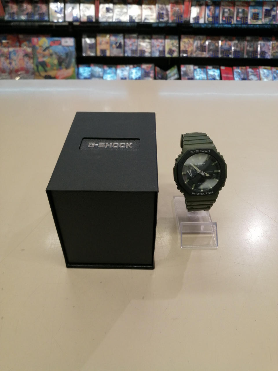 CASIO 型番：GA-2110SU クォーツ・アナログ腕時計
