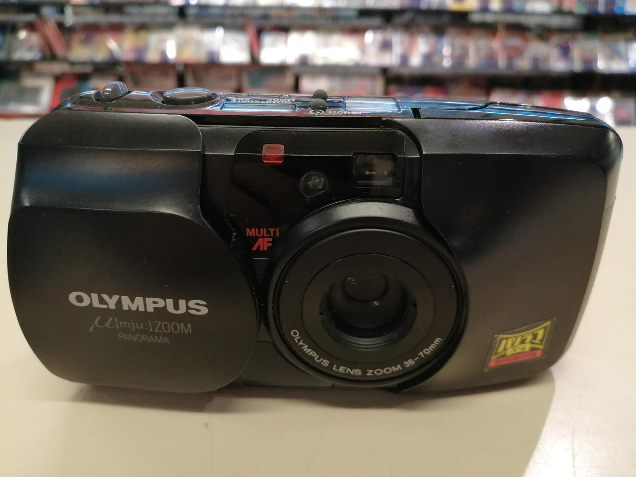 【完動品】OLYMPUS μ zoom panorama フィルムカメラ 完動品》オリンパス OLYMPUS μ[mju:] ZOOM PANORAMA
