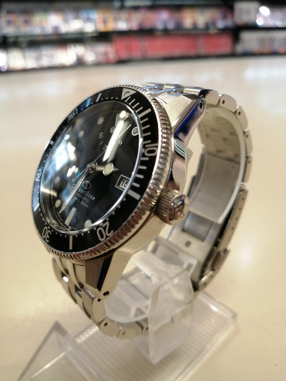 【再出品】ORIENT STAR  自動巻き時計 オリエントスター ORIENT STAR M34 F7 セミスケルトン 腕時計