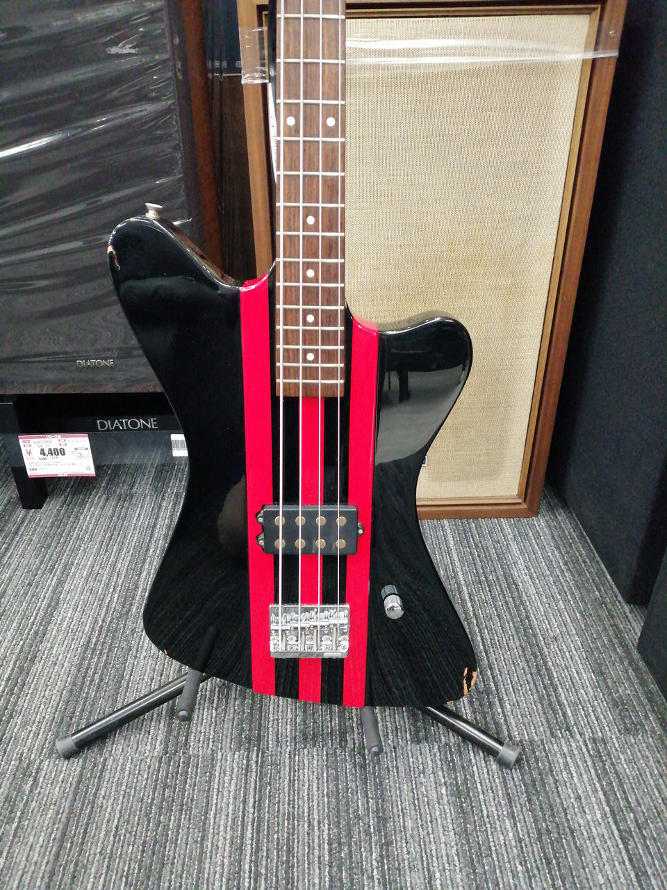 Burny エレキベース リッケンシェイプ Bizen Works Burned Jr. Lefty - 谷口楽器