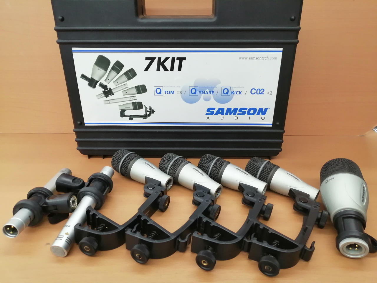 Amazon | SAMSON DK7/7kit ドラム用マイク7本セット