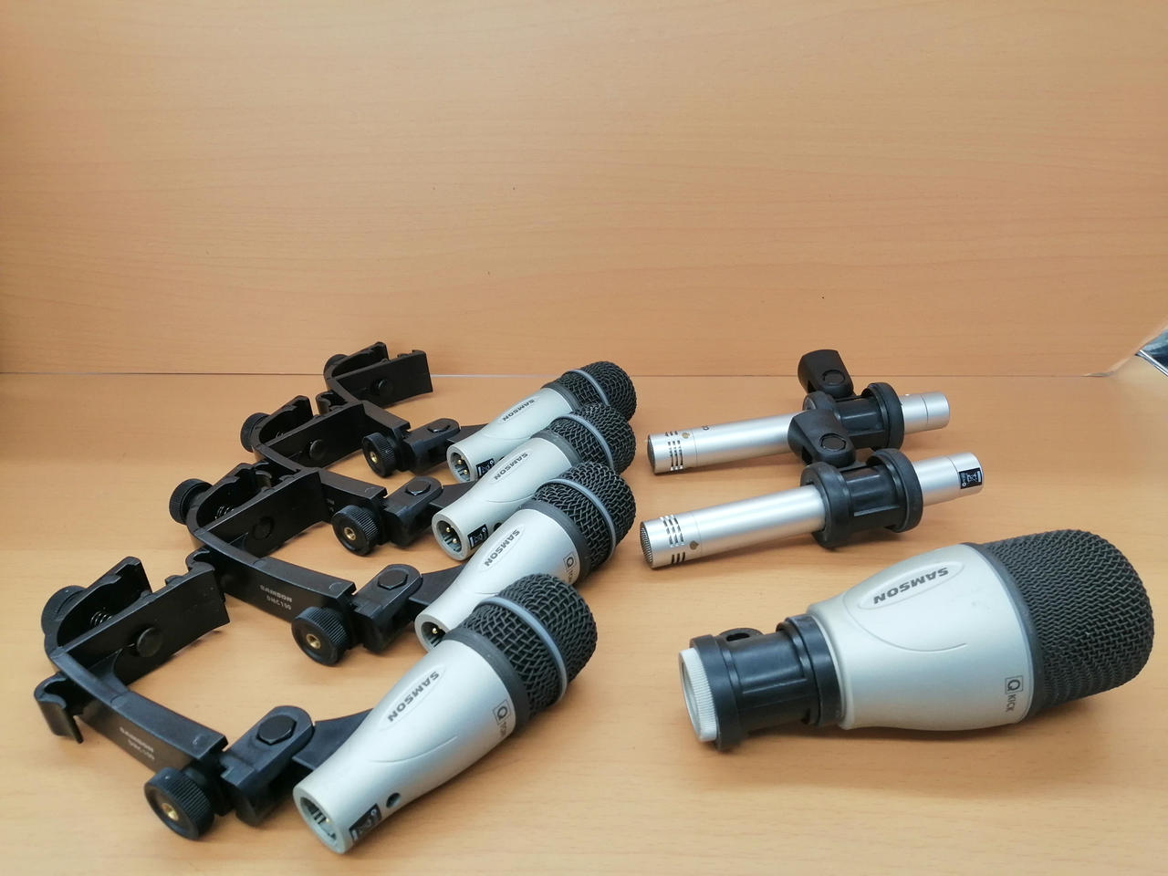 Amazon.co.jp: SAMSON DK5/5kit ドラム用マイク5本セット : 楽器