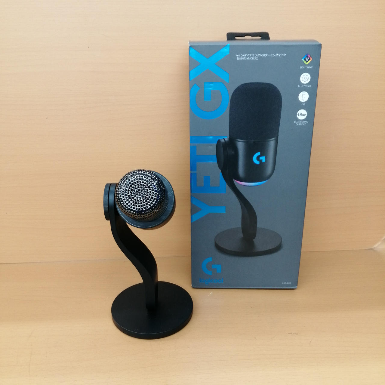 【新品・未開封】ロジクール　Logicool G Yeti GX ブラック 最高の音質を発揮するゲーミングマイク2製品が新登場 ロジクール