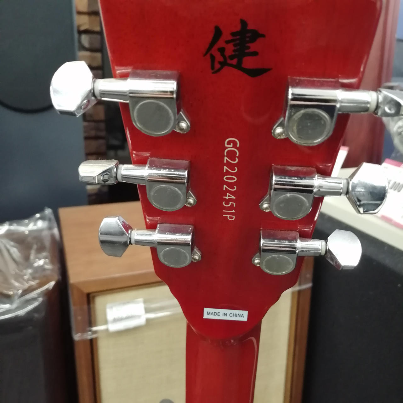 Grass Roots エレキギター レッド　美品 224813.jpg