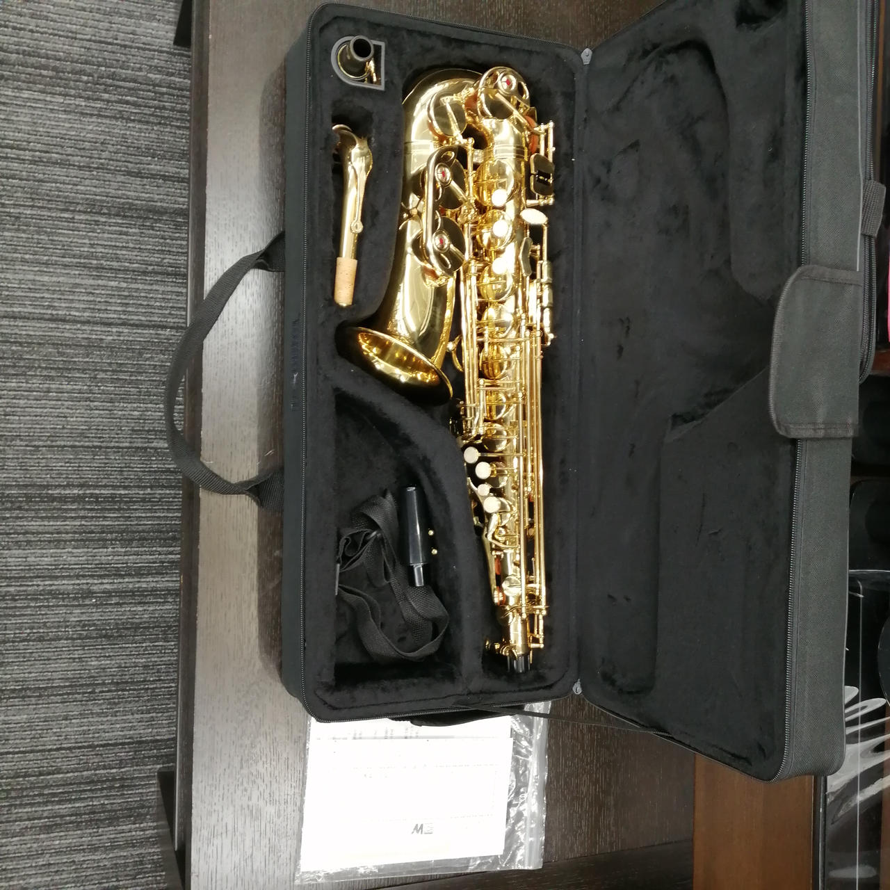 レアカラー J.Michael アルトサックス ブラック ツートーン 管楽器 ジェイマイケル(J.MICHAEL)|アルトサックス|HARDOFFオフモール
