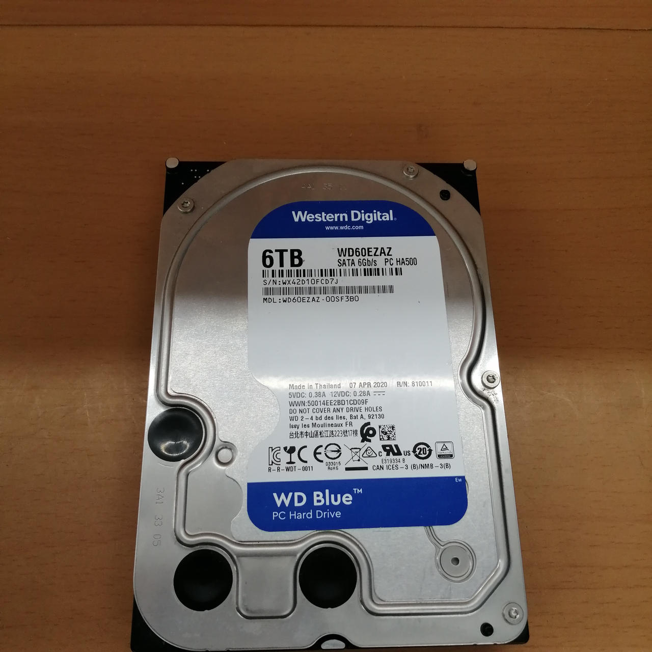 WD Blue 6TB 内蔵型ハードディスクドライブ 新品未使用 WESTERN DIGITAL|内蔵HDD 6TB|【ハードオフ公式通販】オフモール