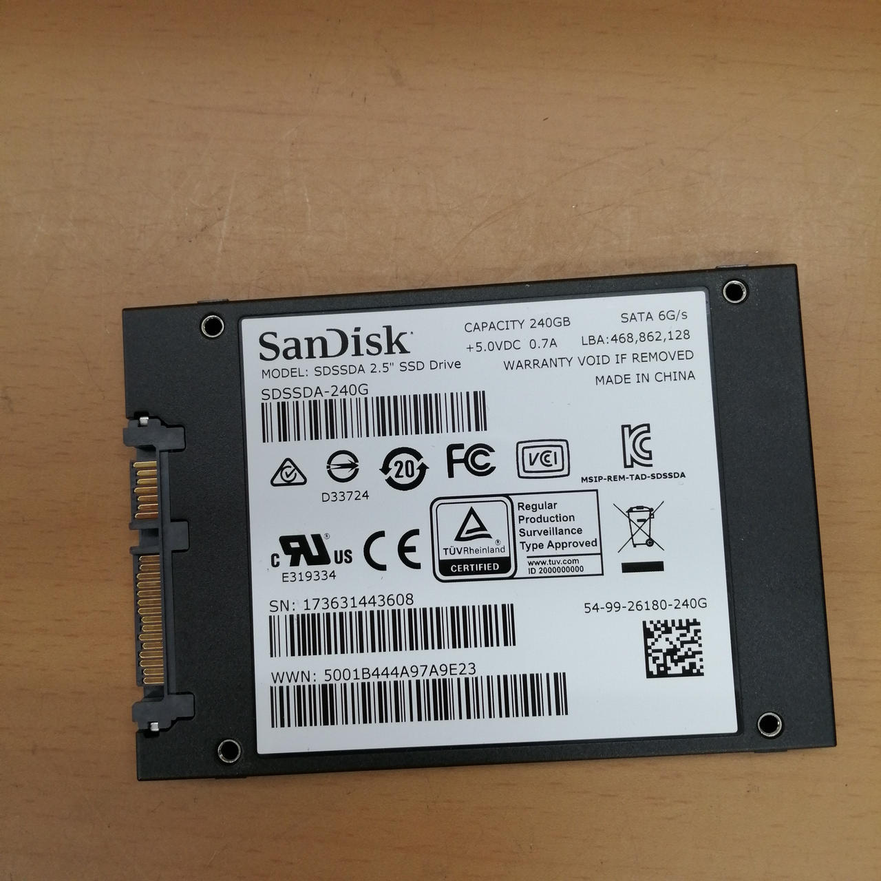 SANDISK|SATA SSD(240GB)|【ハードオフ公式通販】オフモール