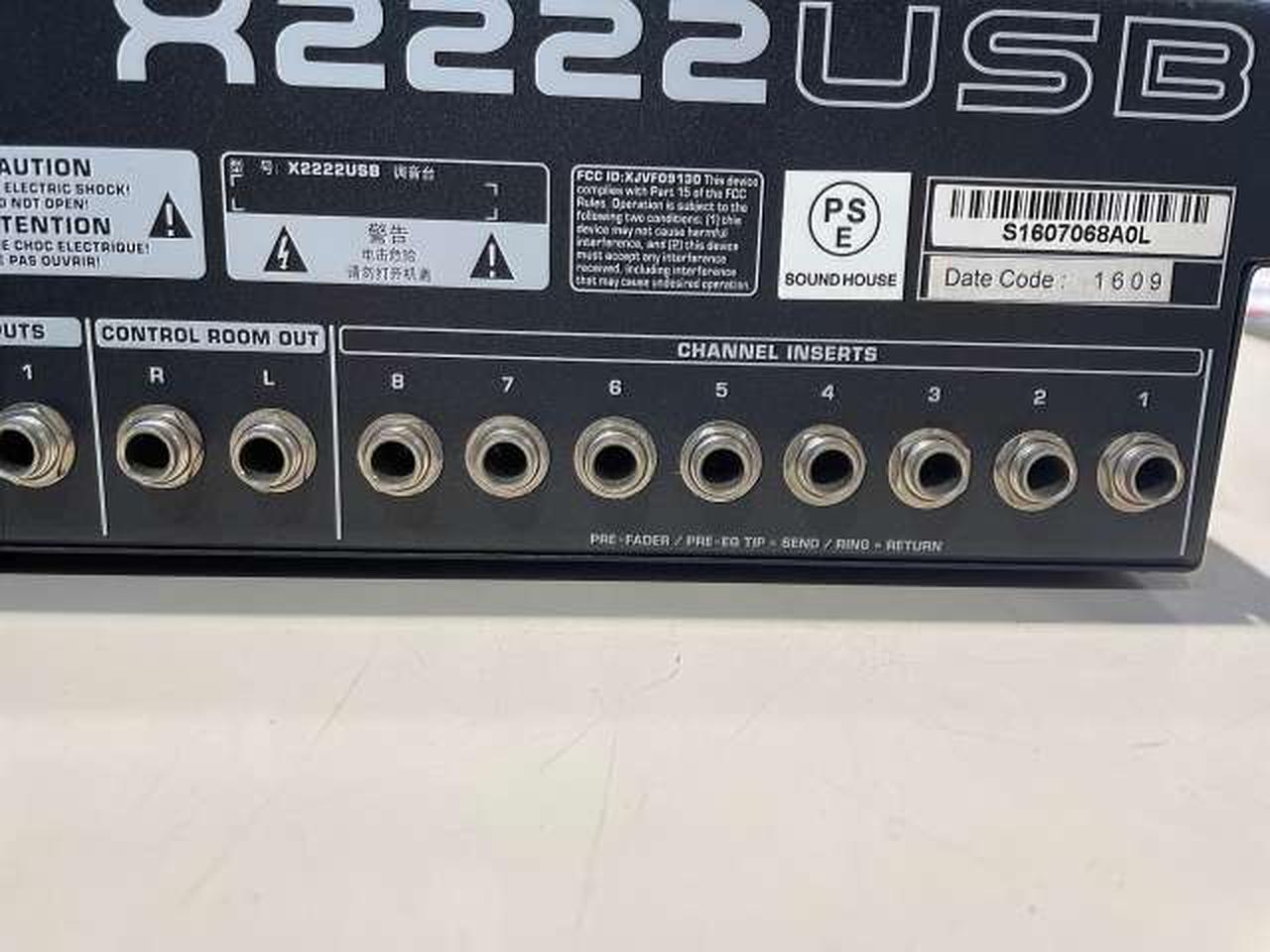 ベリンガー　ミキサー　通電確認済　ケーブル付 ベリンガー(BEHRINGER)|アナログミキサー|HARDOFFオフモール