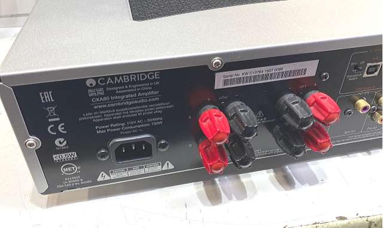 Cambridge Audio アンプ現状品 Cambridge Audio、大型トロイダルトランスを備えたパワーアンプ - 価格.com