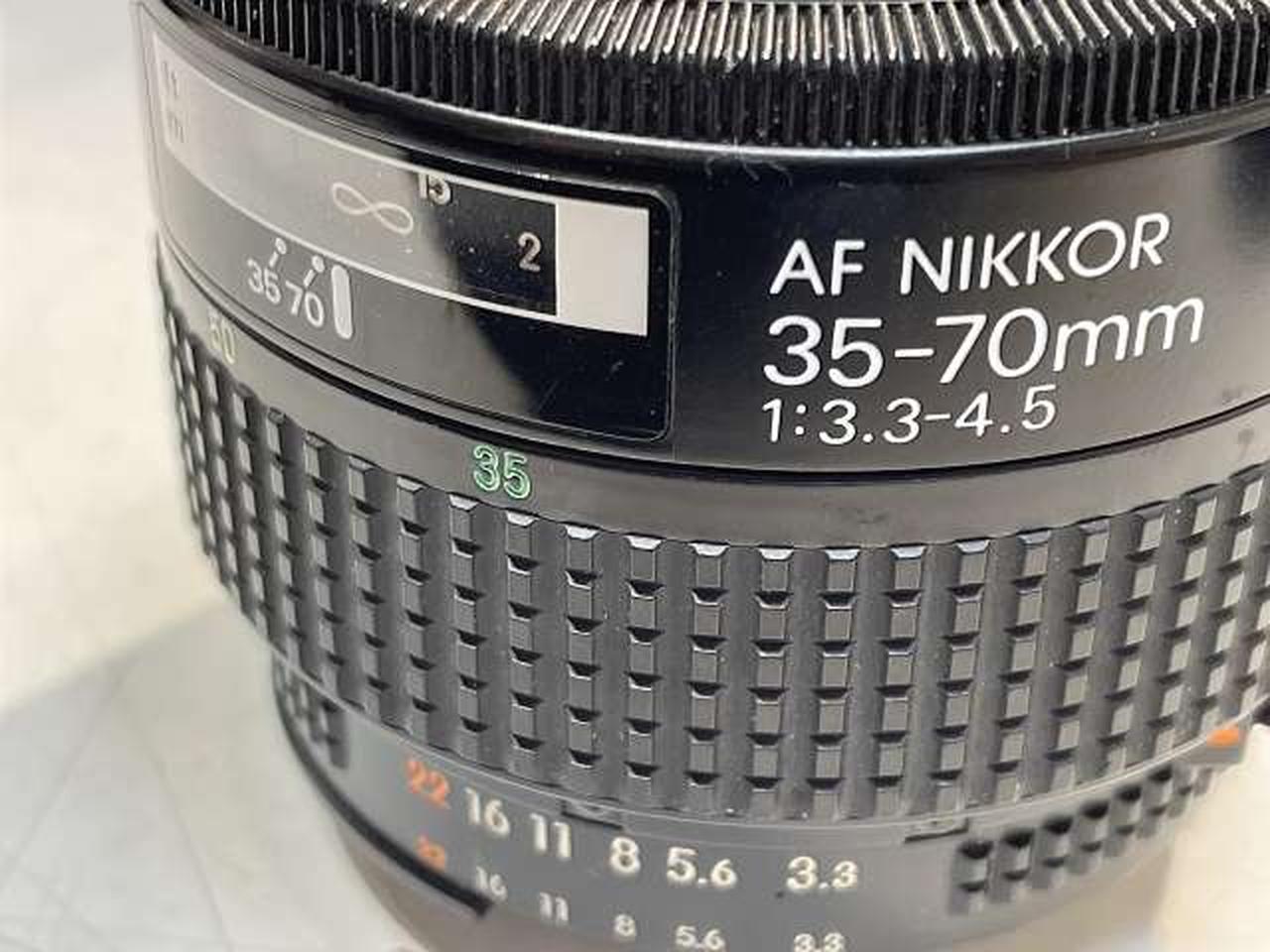 Nikon AF NIKKOR 35-70mm ズームレンズ Amazon | Nikon AF NIKKOR 35-70mm F3.3-4.5 | カメラ用交換レンズ 通販