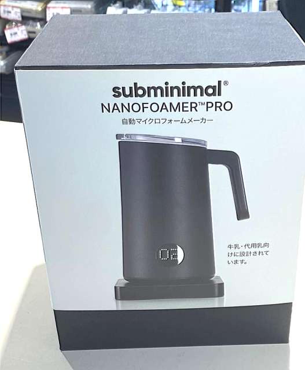 【未開封】 Nanofoamer pro subminal SUBMINIMAL|その他キッチン家電|HARDOFFオフモール（オフモ