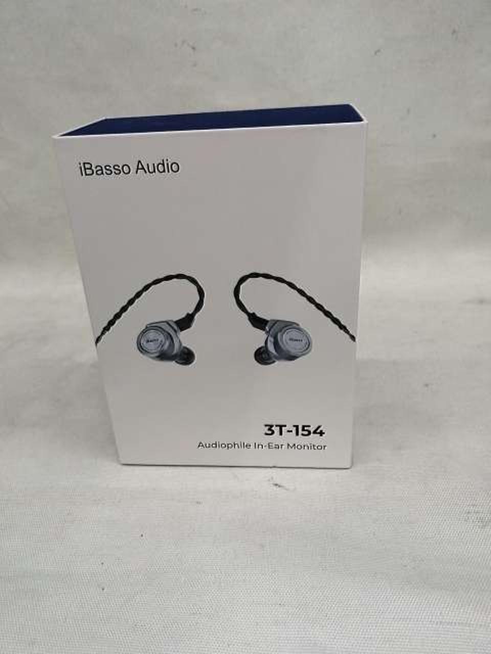 『美品』iBasso Audio 3T-154 オーディオファイル用イヤホン iBasso Audio 3T-154」 超大口径15.4mm振動板＆3T超強力マグネット搭載