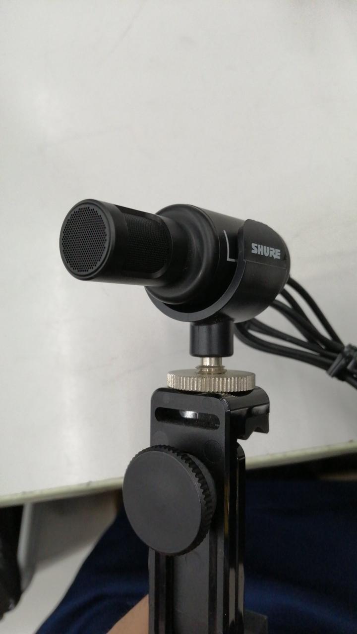 未使用 SHURE デジタルステレオコンデンサーマイクロフォン SHURE (シュア) デジタルステレオコンデンサーマイク MV88｜トレファク