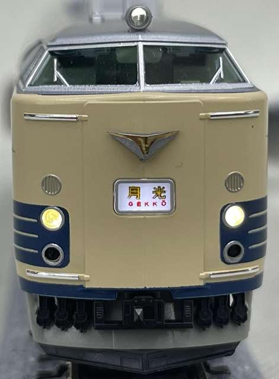 クハネ581-1 前照灯