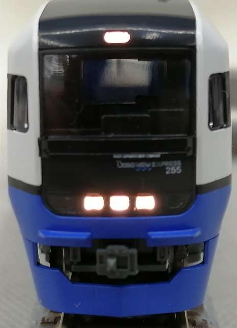 クハ255-3前照灯