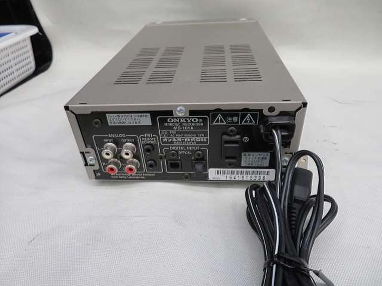 ONKYO MDレコーダー MD-101A(S)新品未開封品 動作品】ONKYO MD ONKYO MDレコーダー MD-101A(S)新品未開封品 動作品】ONKYO MD