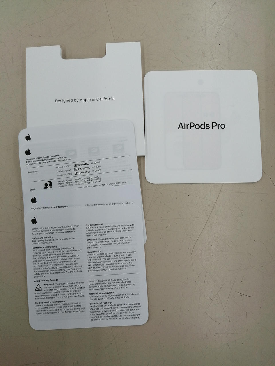 Apple - AirPods Pro 使用頻度少なく美品 アップルコンピュータジャパン(APPLE)|使用感の少ない逸品です