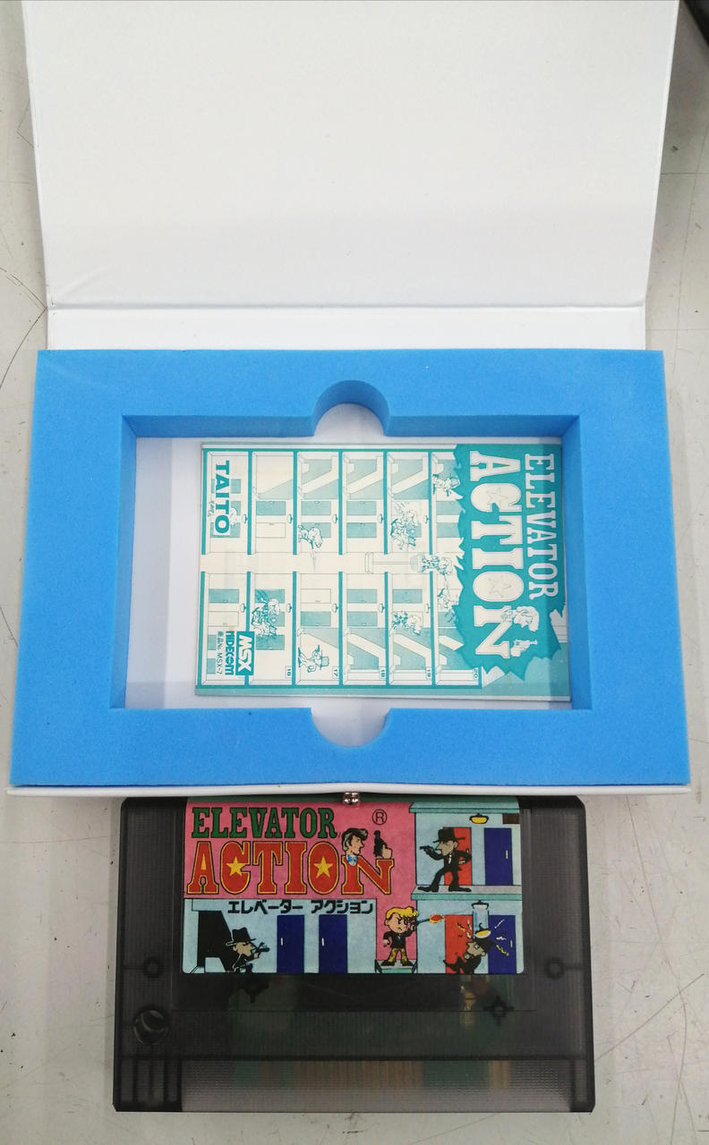 箱取説付】エレベーターアクション ゲームウォッチ LSIゲーム 箱