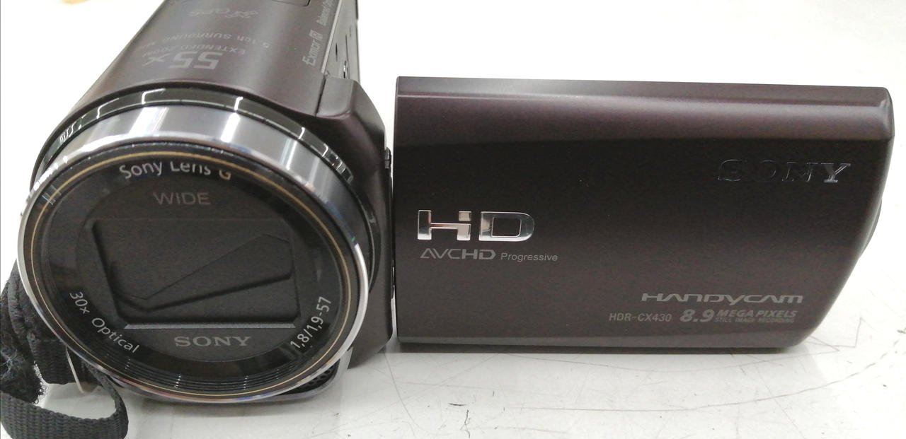 Sony HDビデオカメラ HDR-CX430V　SDカード　ケース付 HDR-CX430V 特長 : 快適な操作性 | デジタルビデオカメラ