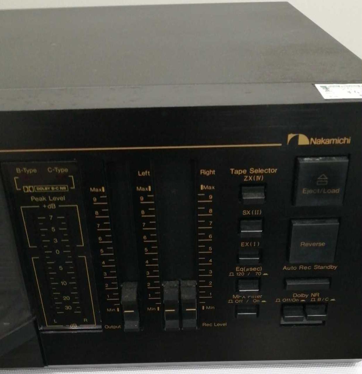 Nakamichi ナカミチ CR-30 カセットデッキ ジャンク品！ Yahoo!オークション -「nakamichi cr-30」の落札相場・落札価格