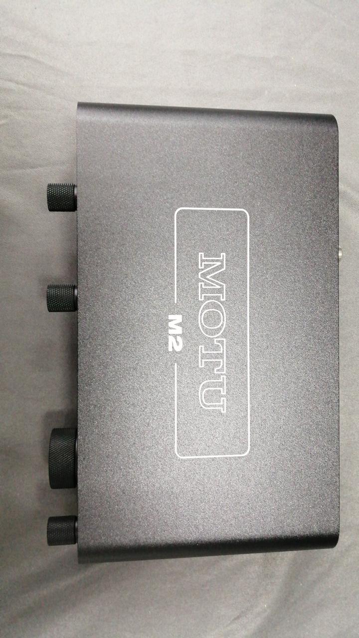 ［新品未使用］MOTU M2 オーディオインターフェイス MOTU 【未開封在庫あり】M2 2in2out オーディオインターフェイス