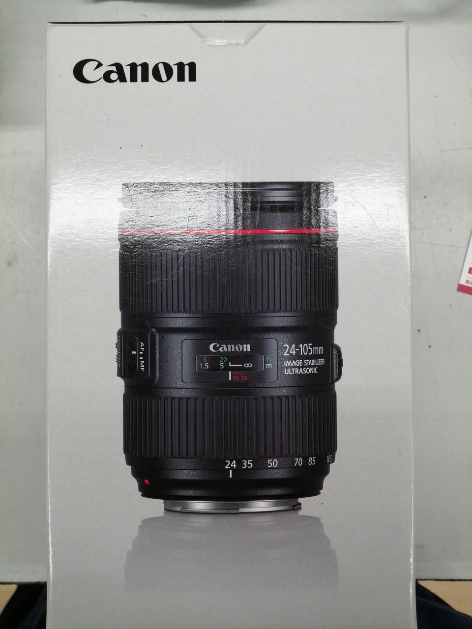 canon EF 24-105mmレンズ、canonEO55ODバッテリー付き Amazon.co.jp