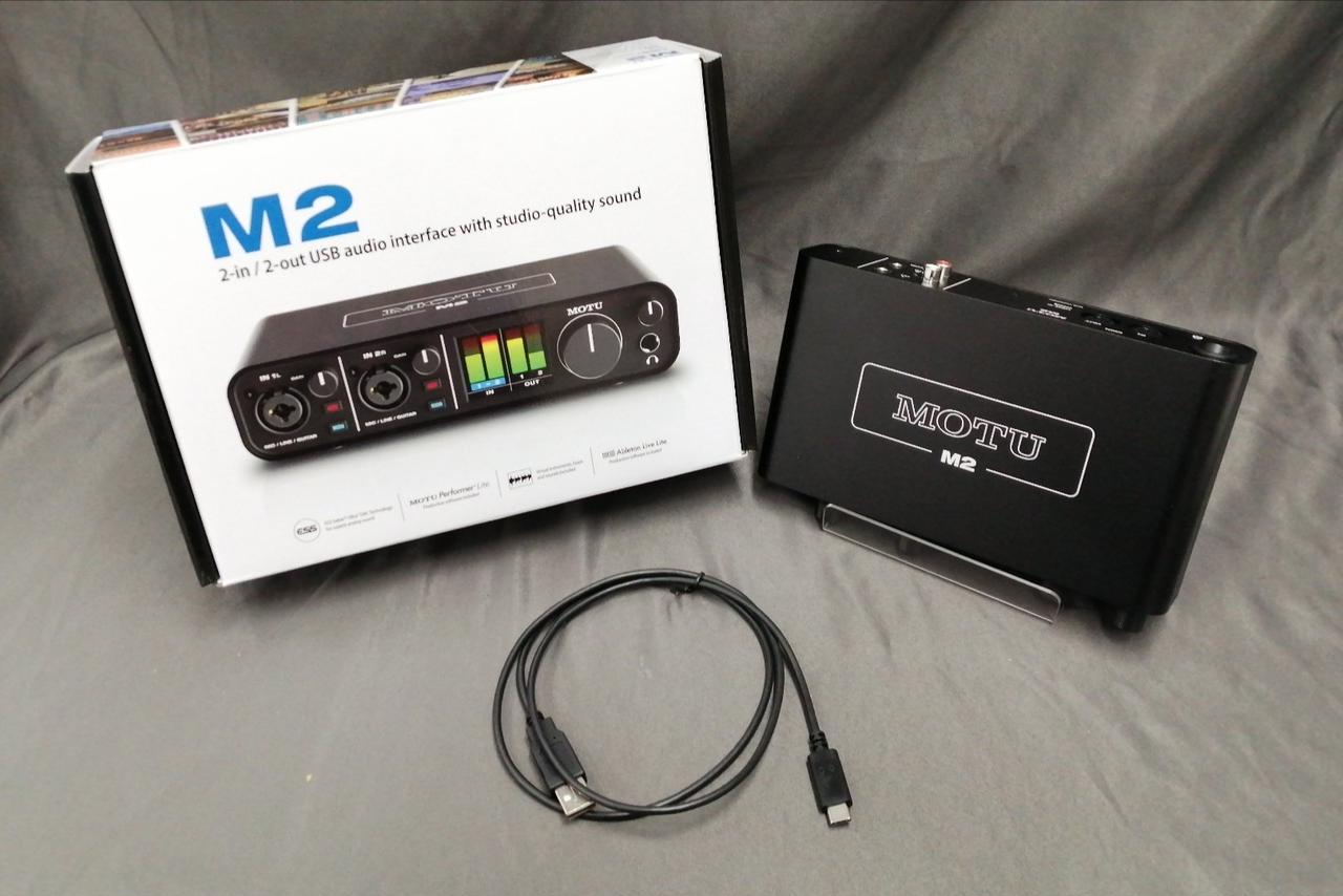 美品 使用頻度少 MOTU M2 オーディオインターフェイス 美品 使用頻度少 MOTU M2 オーディオインターフェイス