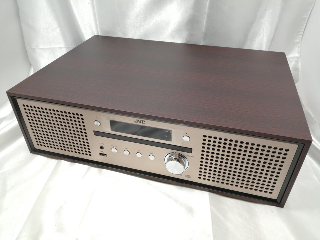 JVC コンパクトコンポーネントシステム CD付き　まとめ売り　実働 JVCケンウッド ミニコンポ JVC(Victor) NX-W30 木目 コンパクト