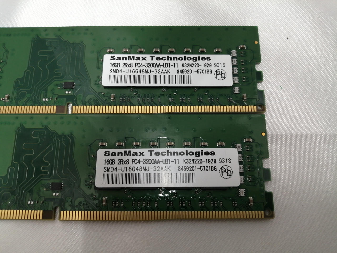 SANMAX TECHNOLOGIES|DDR4 16GB 2枚組|HARDOFFオフモール