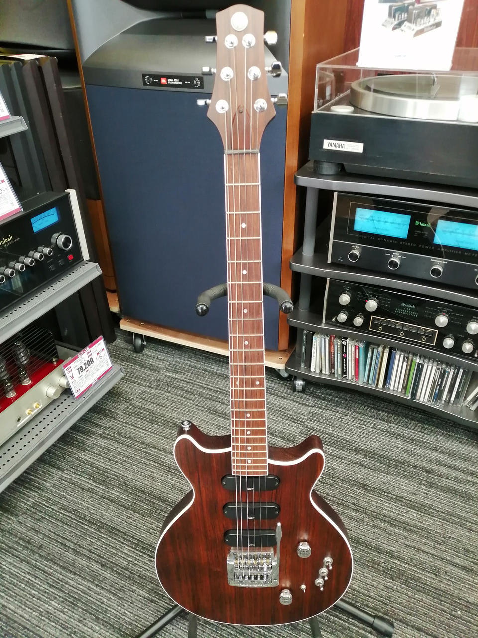 KS GUITAR WORKS 型番：KZ ONE SEMI-HOLLOW エレキギター