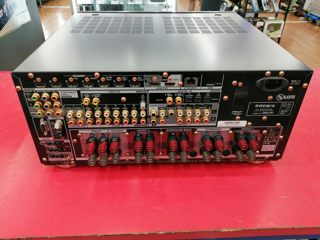 【ジャンク品】ONKYO AVレシーバー DRX 3.1 インテグラ アンプ ジャンク品】ONKYO AVレシーバー DRX 3.1 インテグラ アンプ