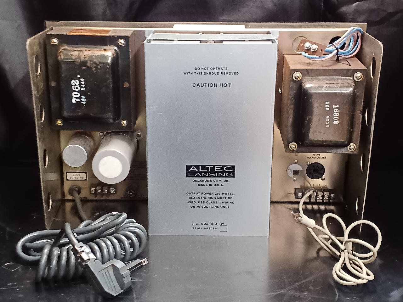 ALTEC LANSING ALA200 アンプ　ヴィンテージ　状態良い　最安値 ALTEC LANSING ALA200 アンプ ヴィンテージ 状態良い 最安値