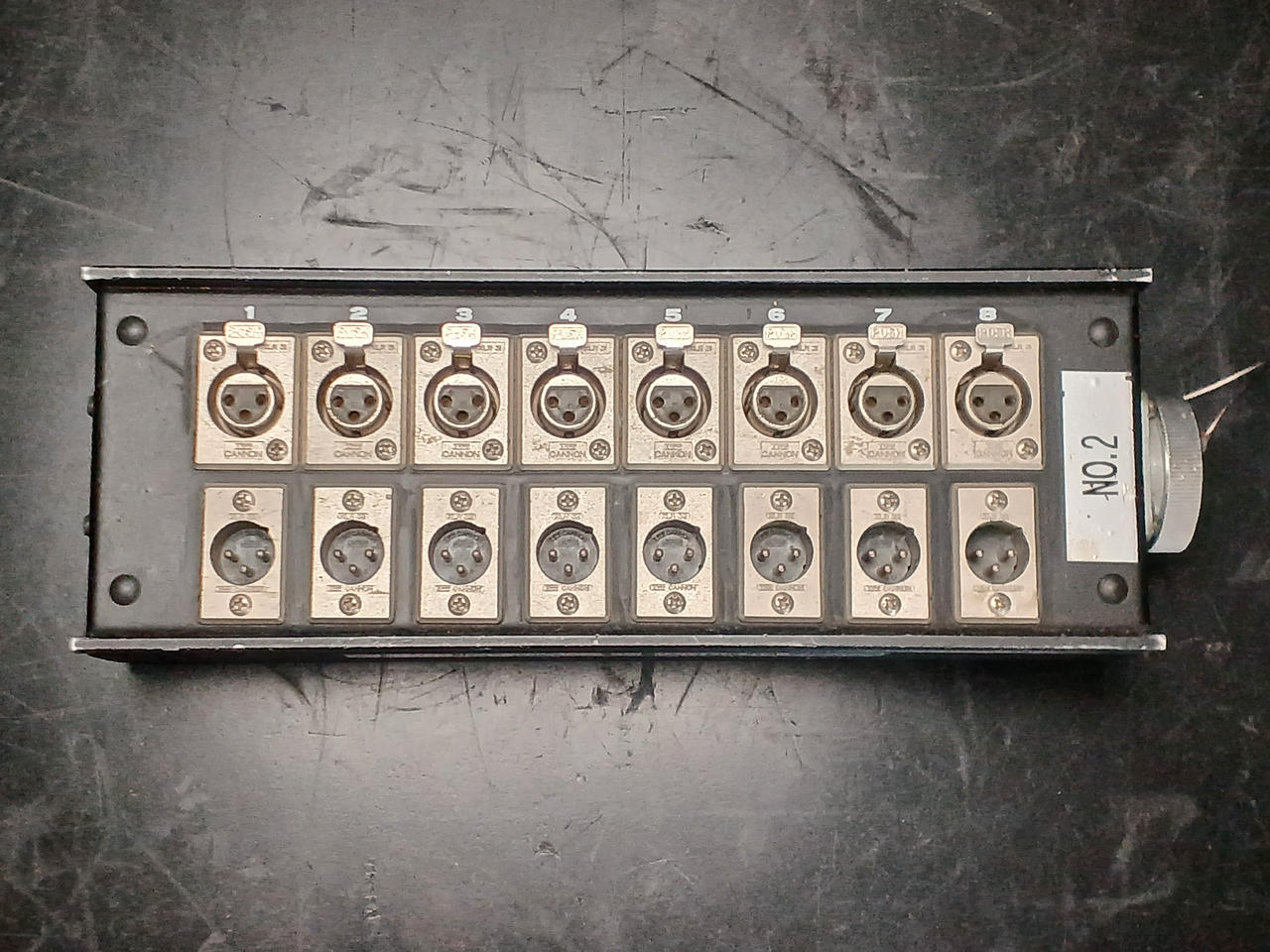 CANARE ( カナレ ) 8J12N2 8ch マルチコネクターボックス Canare/8J12N2【マルチコネクターボックス】 : 宮地楽器Yahoo!店