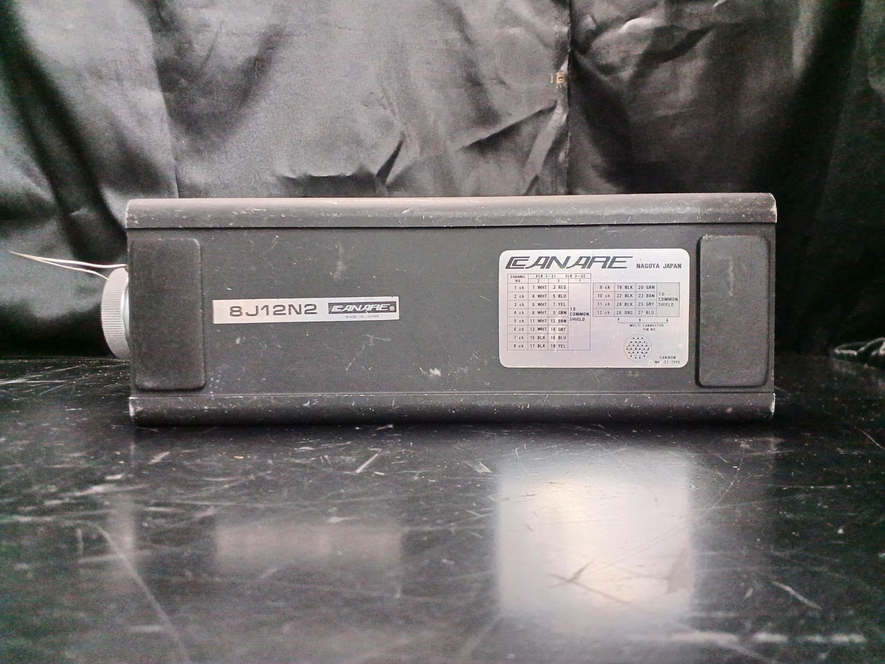 CANARE 8J12N2 コネクターボックス コネクタ 8ch canare 楽天市場】カナレ電気 CANARE 8J12N2 コネクタボックス パラ